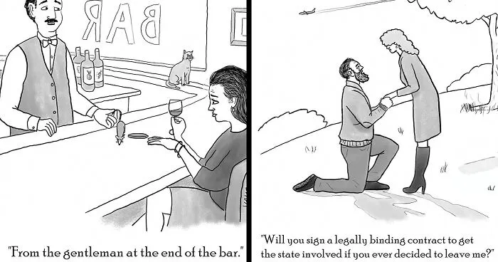 50 Single-Panel Comics That Are Humorous And Silly By Vaughan Tomlinson
