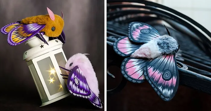 My 26 Fantasy Moth Dolls That Are Completely Handmade