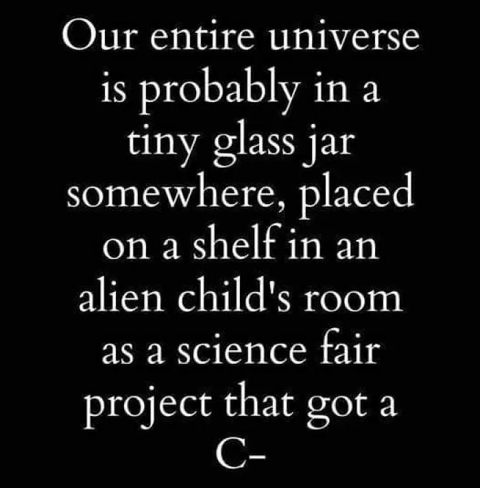They're Off To Left Of Alpha Centauri