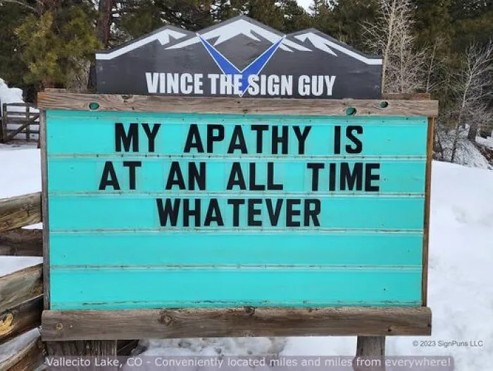Colorado Man Is Putting Up The Funniest Signs, And Here Are 40 Of The Best New Ones