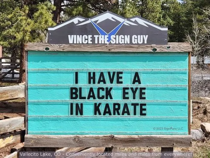 Colorado Man Is Putting Up The Funniest Signs, And Here Are 40 Of The Best New Ones