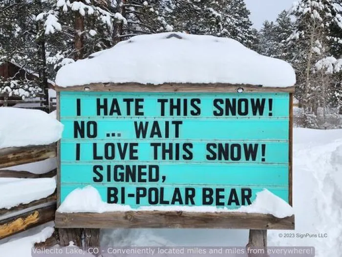 Colorado Man Is Putting Up The Funniest Signs, And Here Are 40 Of The Best New Ones