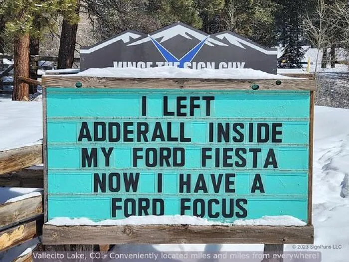 Colorado Man Is Putting Up The Funniest Signs, And Here Are 40 Of The Best New Ones