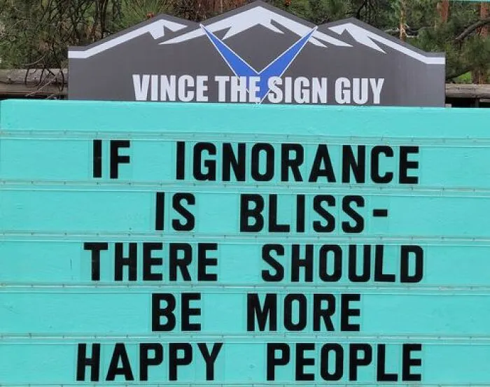 Colorado Man Is Putting Up The Funniest Signs, And Here Are 40 Of The Best New Ones