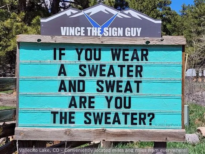 Colorado Man Is Putting Up The Funniest Signs, And Here Are 40 Of The Best New Ones