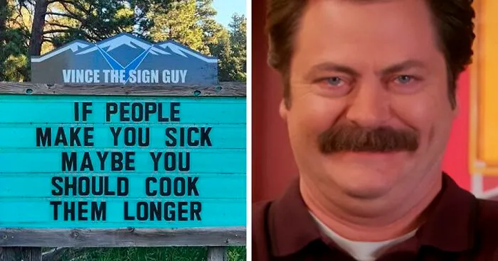 Colorado Man Is Putting Up The Funniest Signs, And Here Are 40 Of The Best New Ones