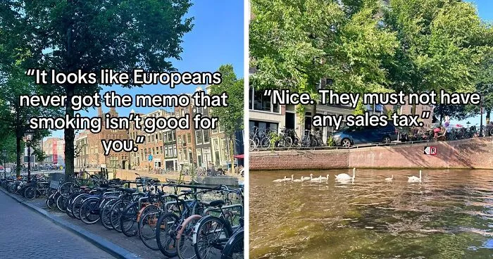 American Tourist Shares 22 Of Her Husband's Witty Remarks Whilst Traveling To Europe, Goes Viral
