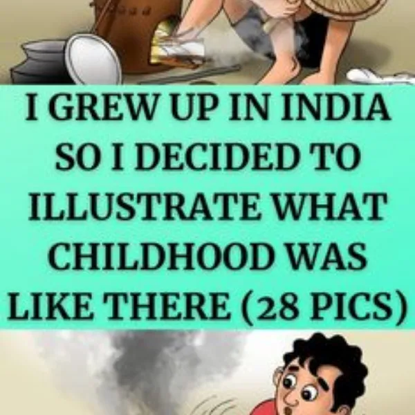 I Grew Up In India So I Decided To Illustrate What Childhood Was Like There (28 Pics)