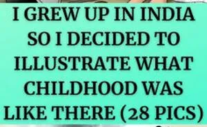 I Grew Up In India So I Decided To Illustrate What Childhood Was Like There (28 Pics)