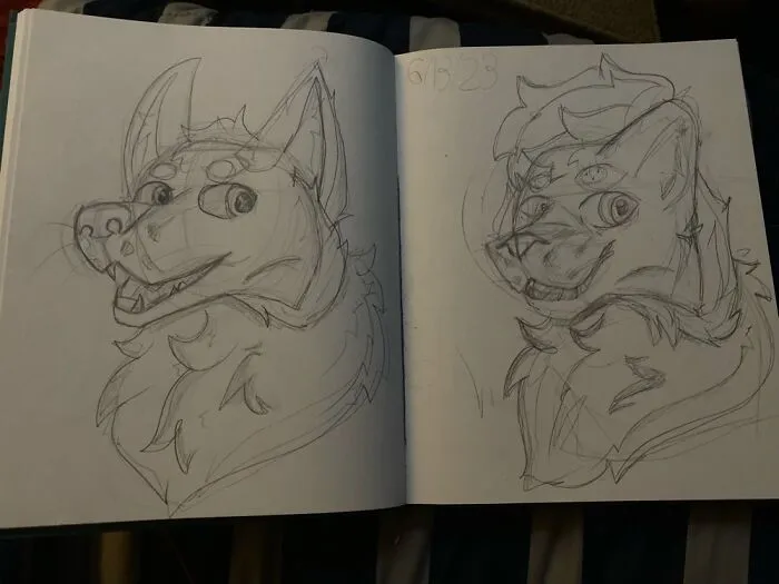 I Drew These At Like 3-4am So Yeah. I’m Also Self Taught So Fun, Why Did I Pick Art As A Hobby-