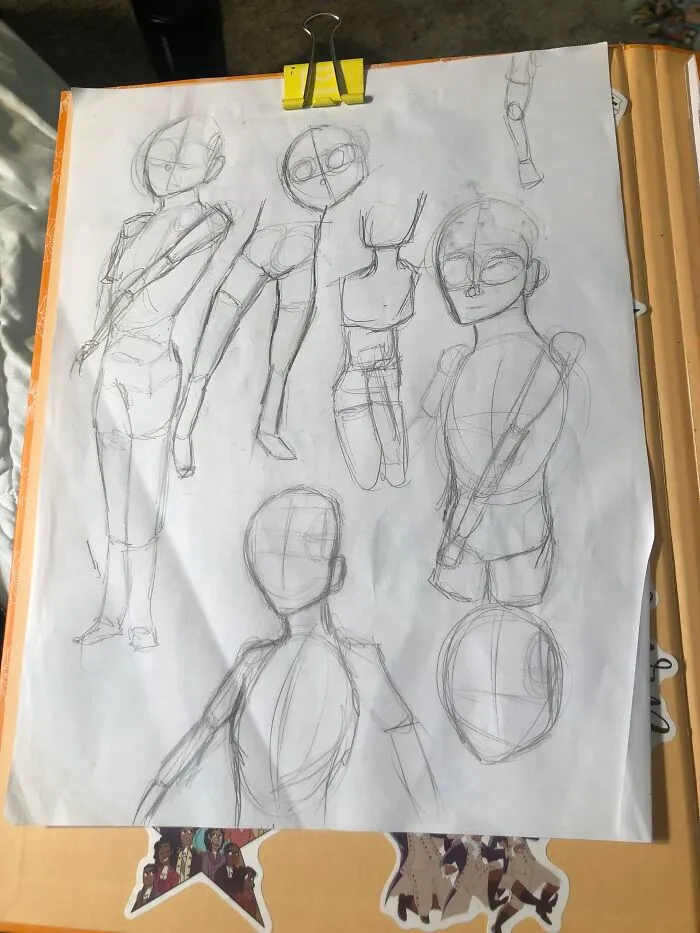 My Favorite Twist On An Anatomy Study That I Did Also I Don’t Have It Right Now But I Drew Some Guy At The Airport And I’m Pretty Proud Of That (Thanks For The Idea, Rose)