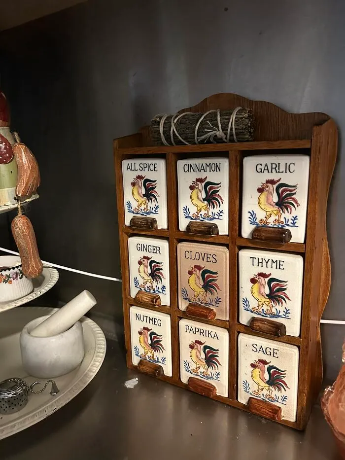 Found This Fun Spice Rack At The Giving Tree In Topeka Ks For 19.99!