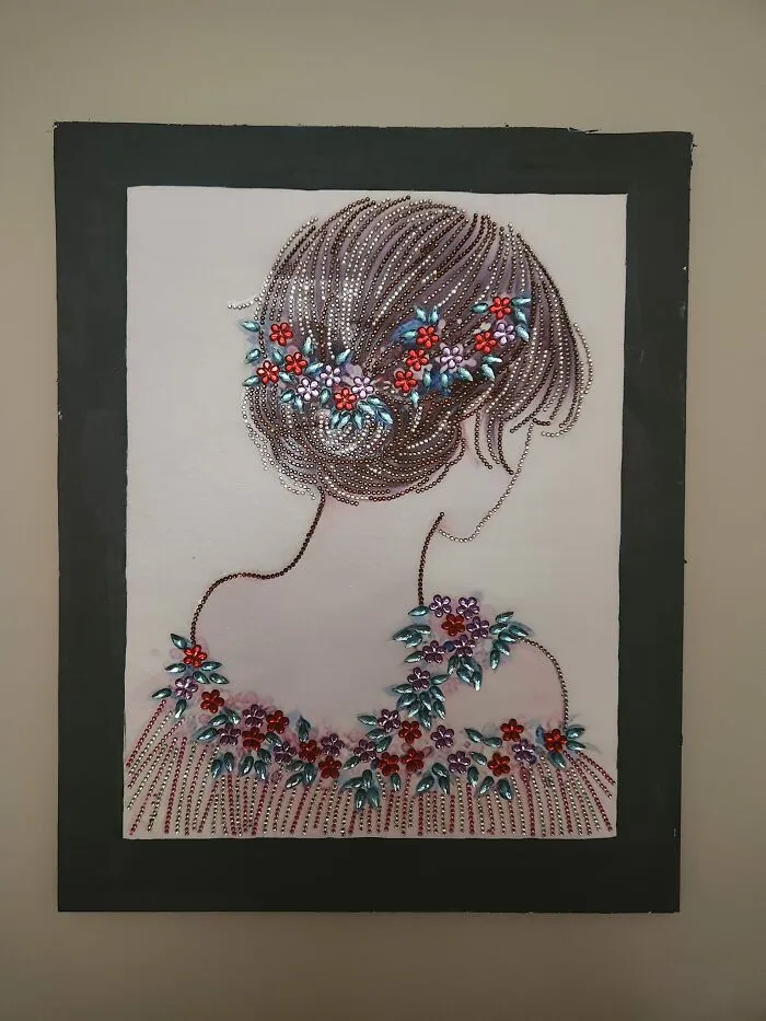 Got Her At A Garage Sale. The Lady Selling Her Made Her $2 So Pretty I Think