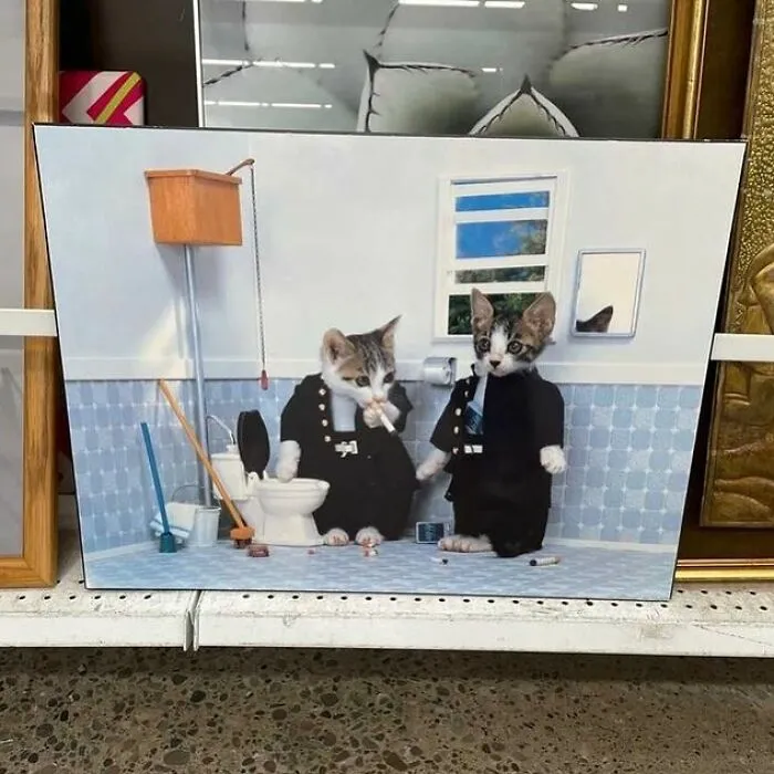 20 Increíbles hallazgos artísticos en tiendas de 2ª mano que había que compartir