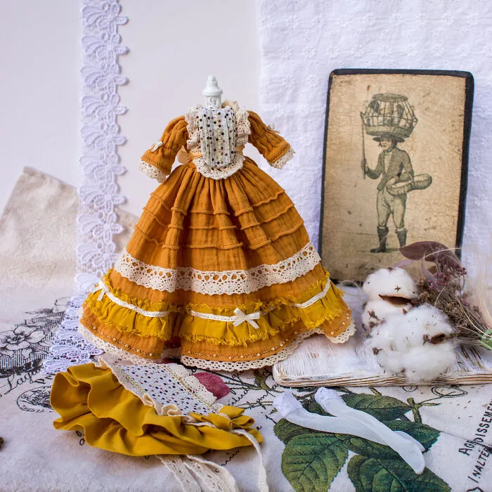 Here Are Some Of My Handmade Dresses For Dolls (5 Pics)