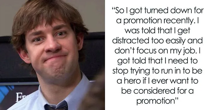 Guy Gets Told He Gets Distracted Too Easily, Stops Helping Everybody At Work