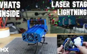 Inside An Laser Stage Lightning