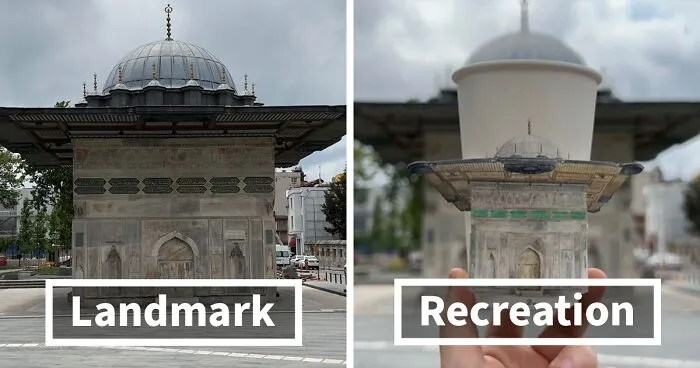 I Traveled To Istanbul And Recreated Popular Landmarks As Paintings On Paper Cups (20 Pics)