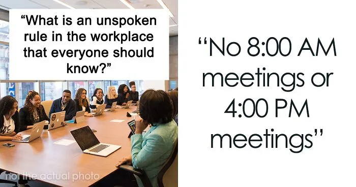 30 Unspoken Work Rules That Everyone Should Know, According To The Internet