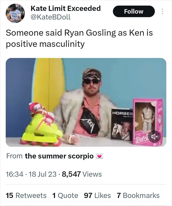 22 Best Twitter Reactions About How Ryan Gosling Was Built To Play Barbie’s Ken