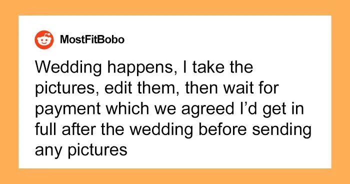 Bride Starts Dodging Payment For Wedding Photos, Regrets It When They’re Gone Forever