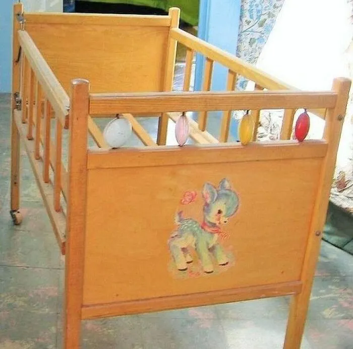 We Remember Baby Cribs That Looked Like This
