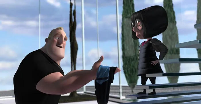 Edna Mode refusing capes
