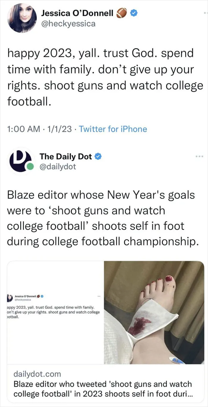 There's A Pun Here, But I Can't Place My Foot On It