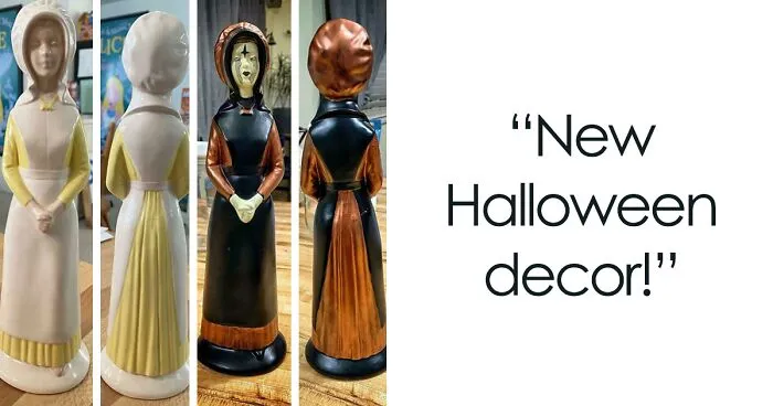 50 Times Creative People Customized Thrifted Artworks In The Best Way (New Pics)