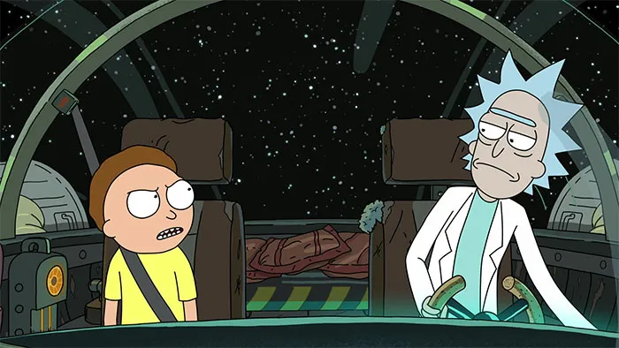 Rick and Morty arguing