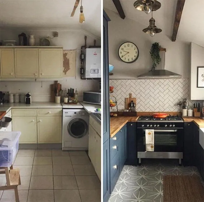 Before And After. I Think It’s Been A Fairly Simple Solution But It Works So Wonderfully Well