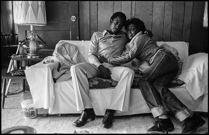 Young Couple On Couch