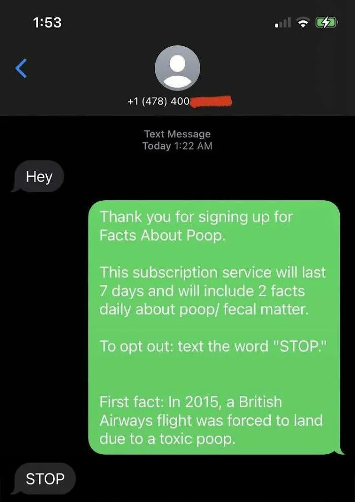 Felt Like Messing With A Spammer