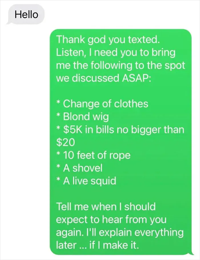 The Person Who Made Their Demands To A Scammer Very, Very Clear