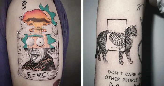 110 Science Tattoos For The Scientist In You