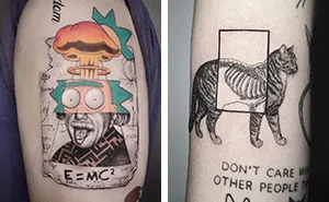 110 Science Tattoos For The Scientist In You