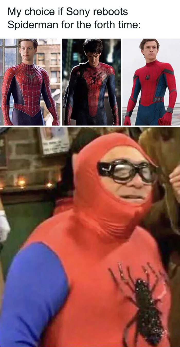 Spider-Man Evolution Spoof