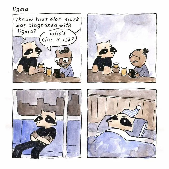 This Millennial Artist Creates Ironic Comics Referencing Modern Society (35 Pics)