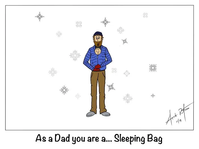 “Dads Are”: I Illustrate The Average Experience Of Being A Dad (35 Pics)