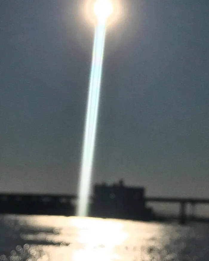 Sun Putting On Quite The Show In Queens County, NY From Fort Totten Park
