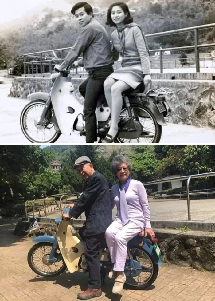 1967-2018 Same Bike, Same Couple