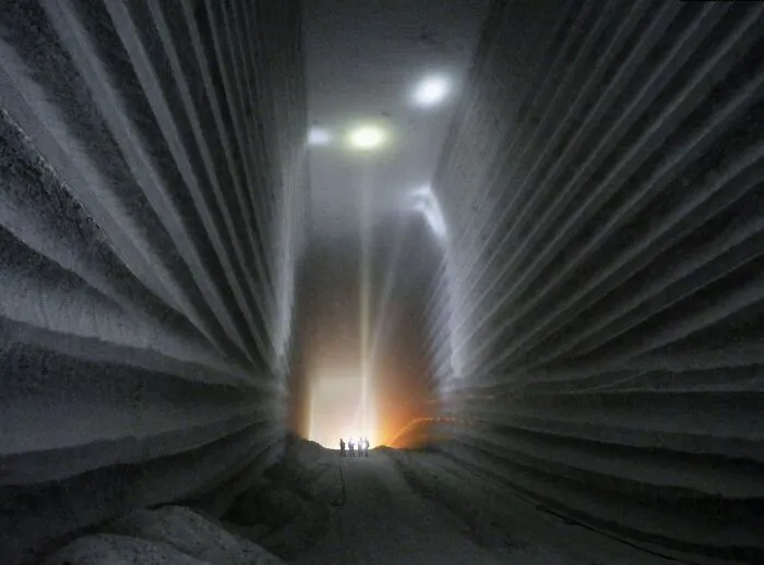 Inside A Salt Mine In Soledar, Ukraine