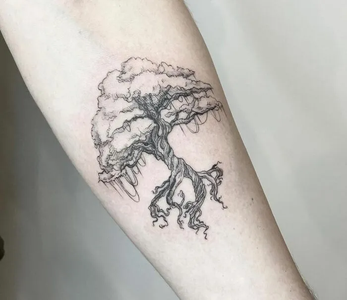 Avatar Tree Tattoo