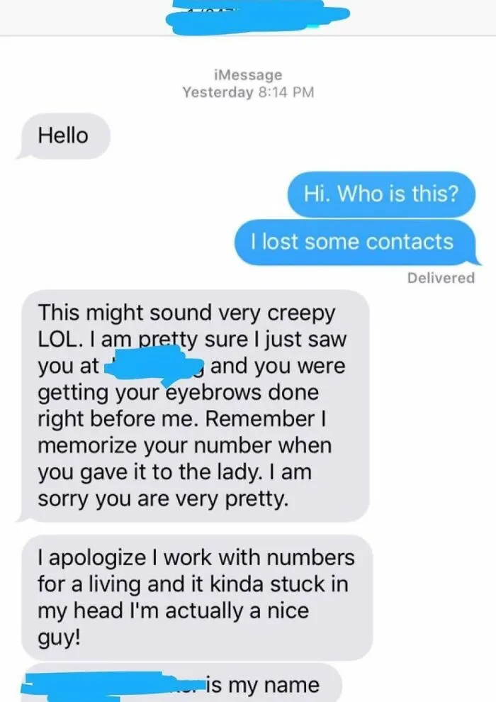 I’m Actually A Nice Stalker!