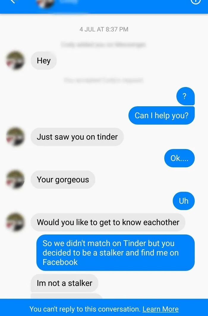 I Am Not A Stalker!