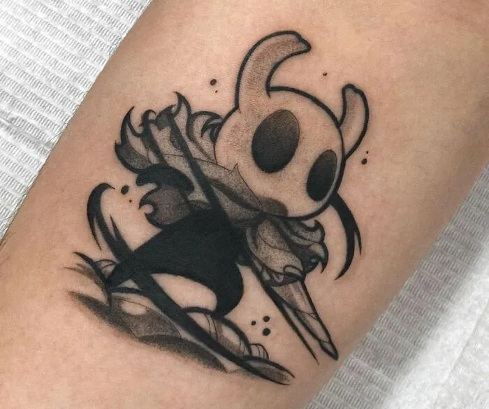 Hollow Knight Game Tattoo