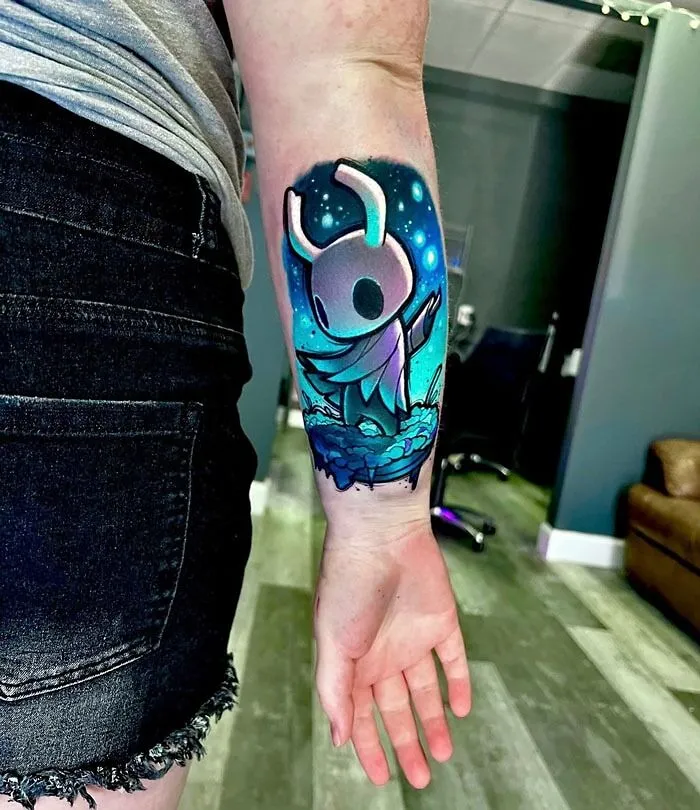 Hollow Knight Video Game Tattoo