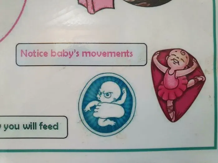It Starts Early... My Antenatal Clinic Showing How Boys And Girls Kick Differently In The Womb