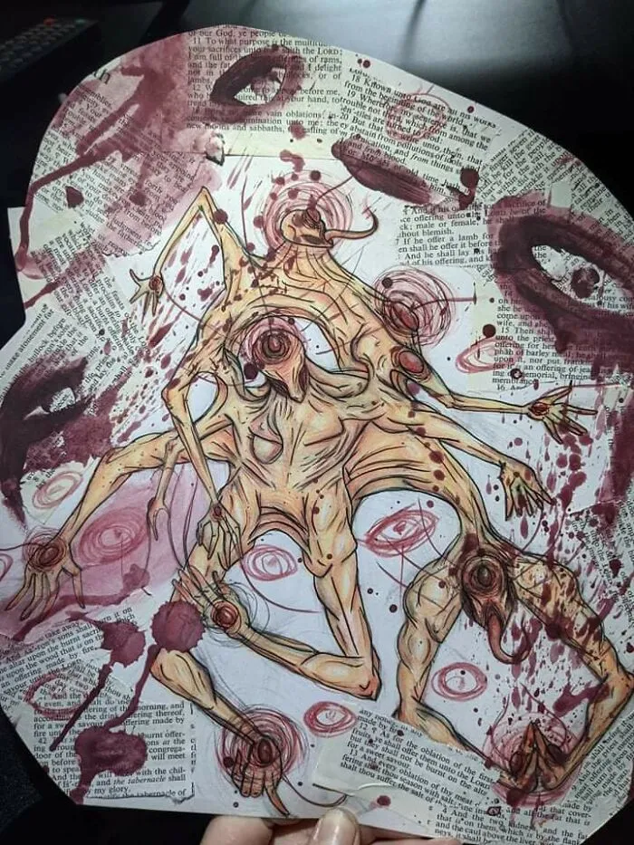 Ritual Demon From My Nightmares That I Made