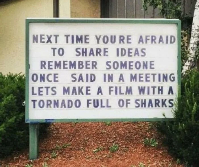 Don't Hold Back. Share Your Ideas!